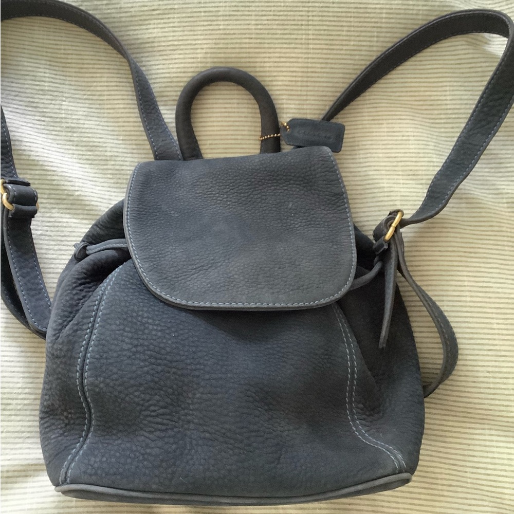 Vintage Coach Sonoma backpack - Indigo Blue
